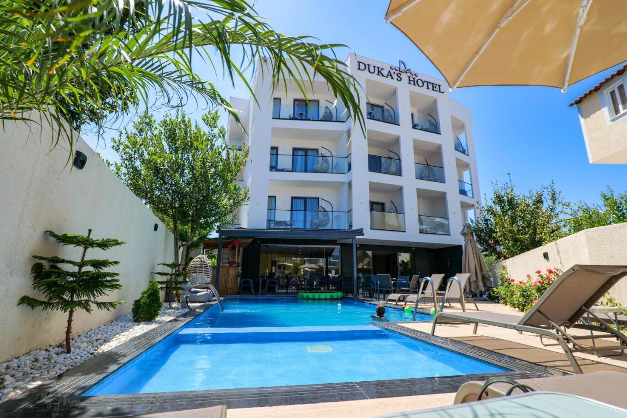 Duka'S Hotel Ksamil Bagian luar foto