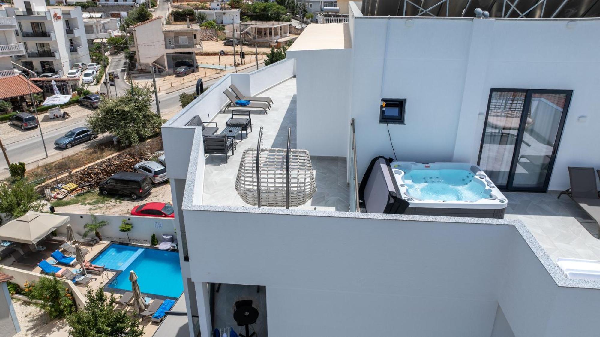 Duka'S Hotel Ksamil Bagian luar foto