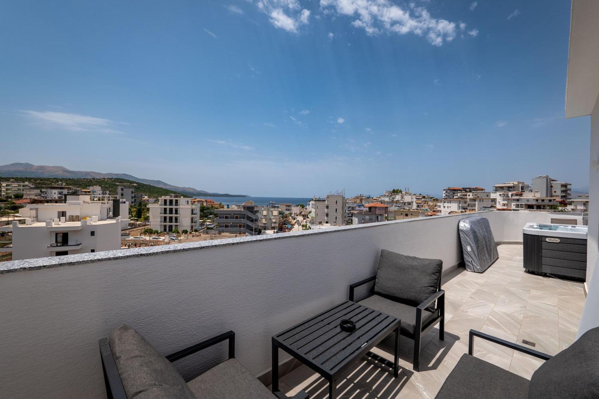 Duka'S Hotel Ksamil Bagian luar foto